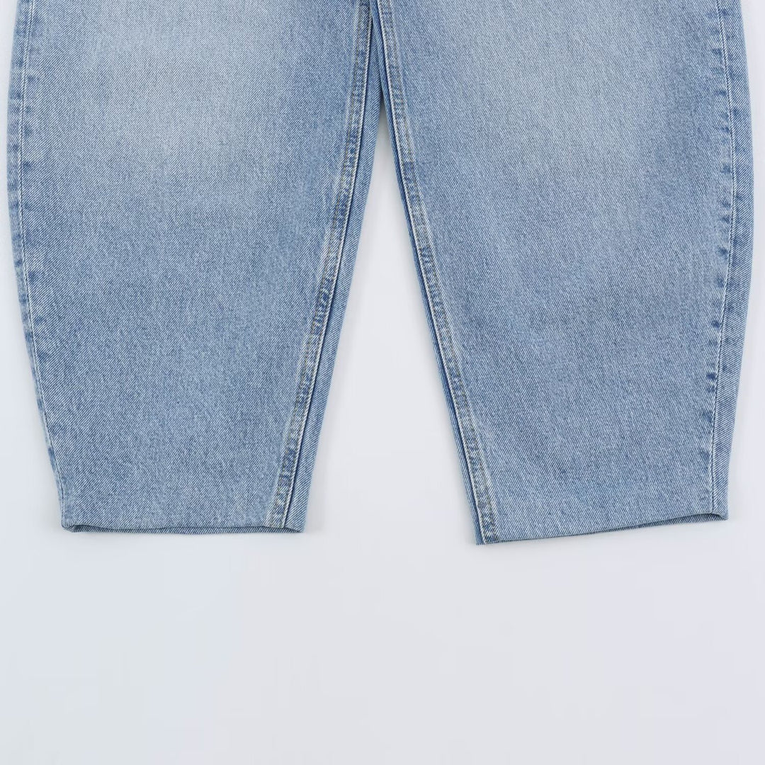 Damen Hochtaillierte Relaxed-Jeans mit zulaufender Beinform Drune