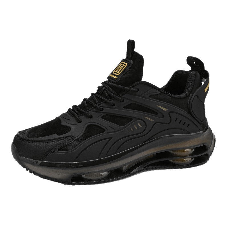 Herren Hightech-Airflow-Dämpfungs-Sneaker mit sichtbarer Mehrkammer-Luftsohle Drune
