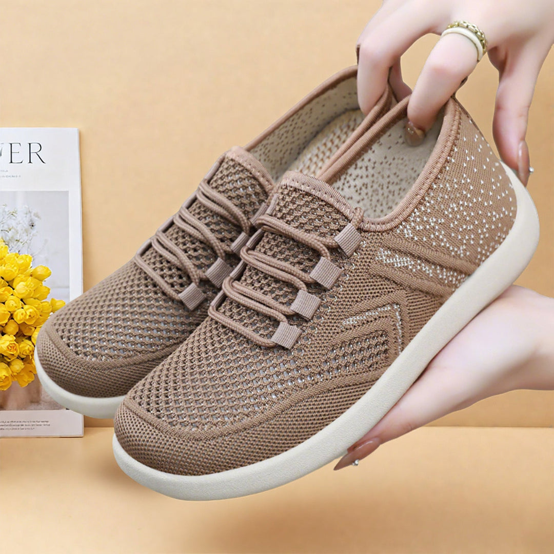 Damen Sportliche Mesh-Sneaker mit flexiblem Sohlenkonzept Drune