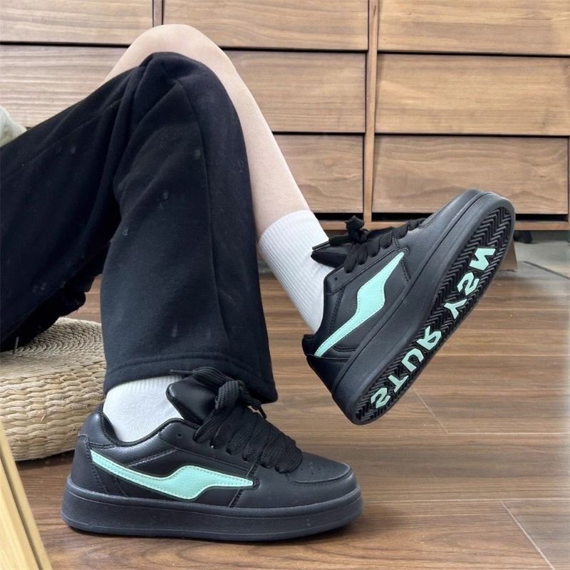 Damen Sneakers im sportlichen Vintage-Stil mit gepolsterter Innensohle Drune