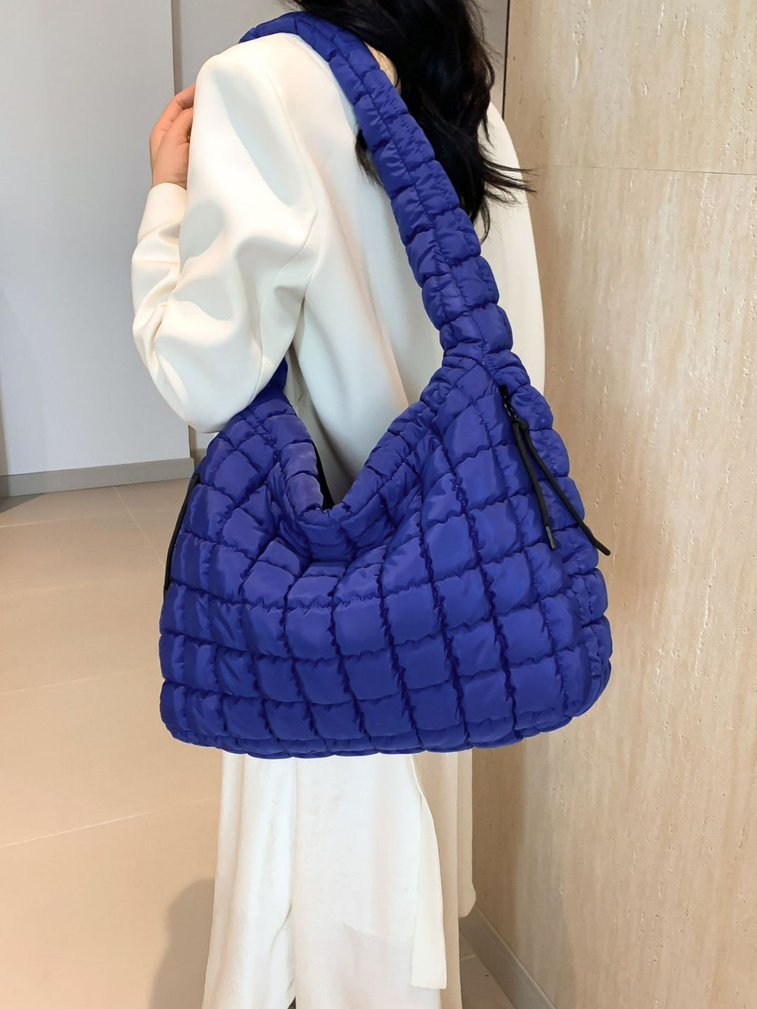 Drune | Plissierte Schultertasche Für Frauen