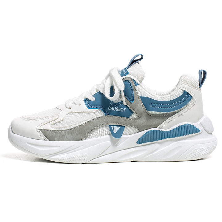 Herren Retro-Performance Street‑Sneaker mit mehrschichtiger Sohlentechnik und atmungsaktivem Mesh Drune