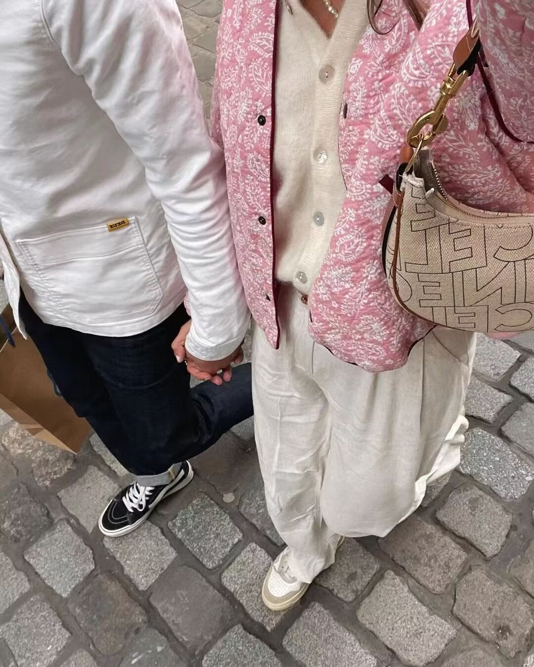Drune | Rosa Sommerjacke Mit Print