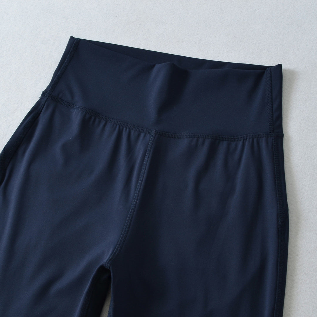 Damen Hochtaillierte ausgestellte Yoga‑Hose mit Formbund Drune