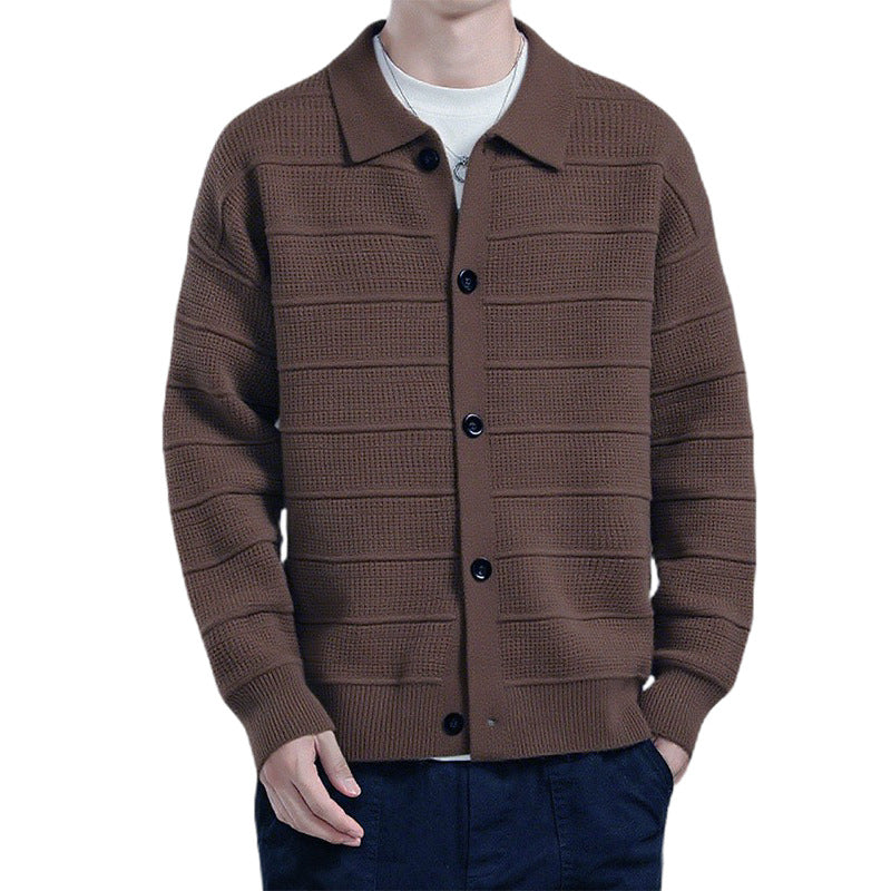 Herren Modische Strickjacke Drune