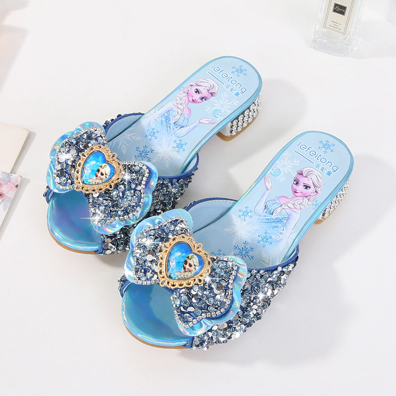 Damen Glitzernde Hausschuhe Drune