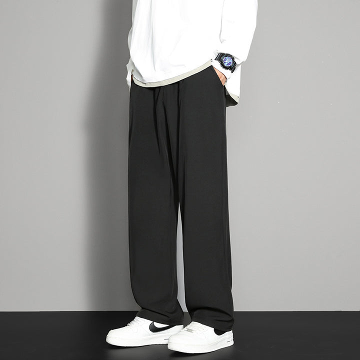 Herren Modische Freizeithose mit weit geschnittenem Design