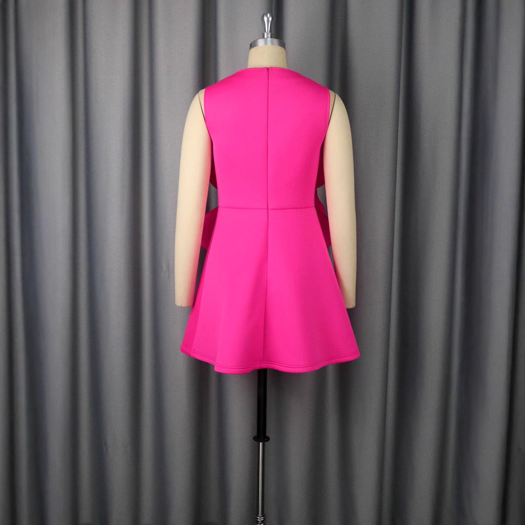 Damen Modisches Blumenkleid Drune