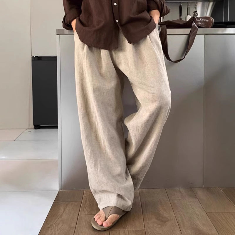Herren Elegante und bequeme Leinenhose Drune