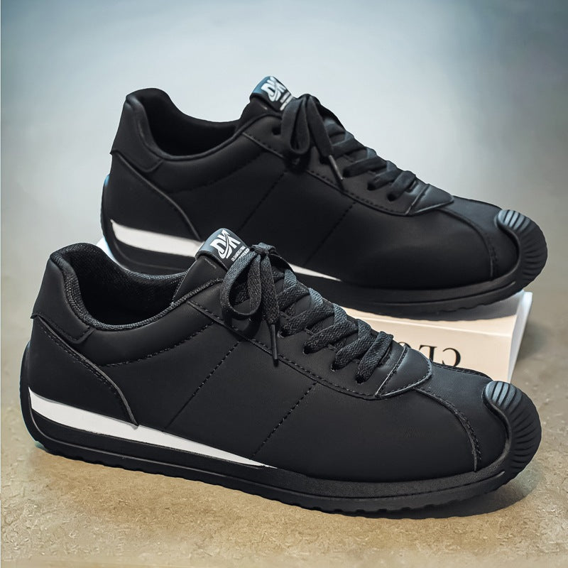 Unisex City-Sneaker mit geriffelter Zehenkappe und wasserabweisendem Kunstleder Drune
