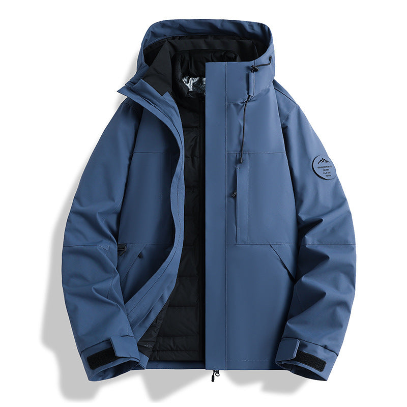 Damen Wasserdichte und isolierte Outdoor-Jacke Drune