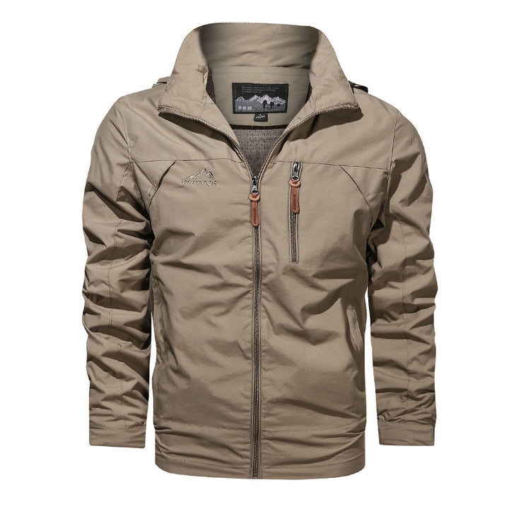 Herren Leichte wasserabweisende Jacke Drune
