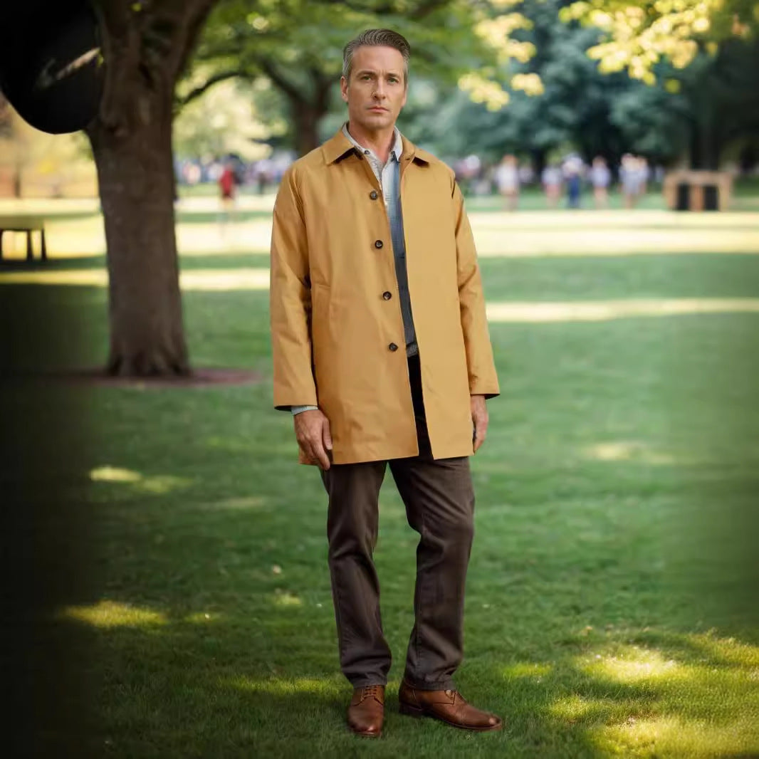 Herren leichte Übergangsjacke mit nachhaltigem Material Drune
