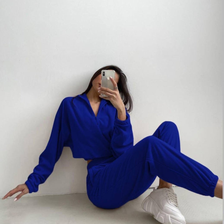 Damen Athleisure Set Drune