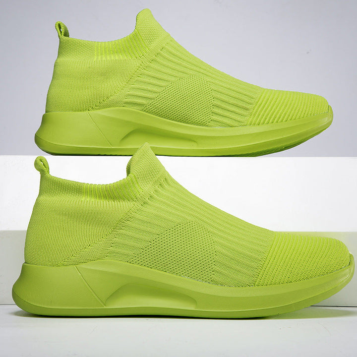Damen Komfortable Stricksneaker mit rutschfester Sohle Drune