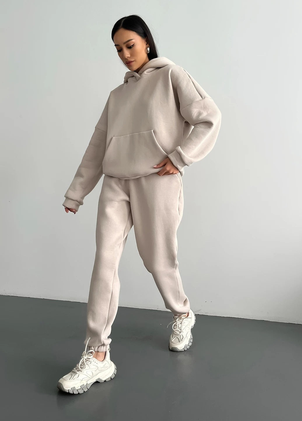 Damen Comfort-Wellness-Hoodie-Set Drune