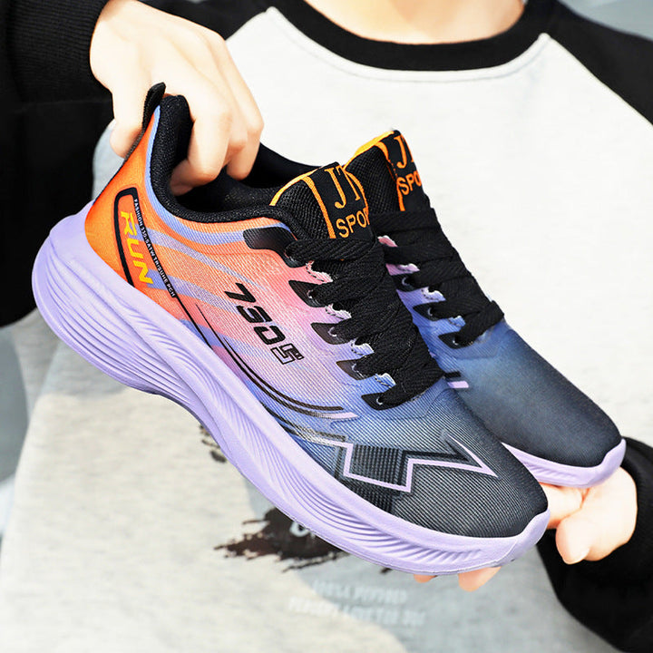 Damen Sportliche Running-Sneakers mit atmungsaktiver Mesh-Oberfläche und rutschfester Sohle Drune
