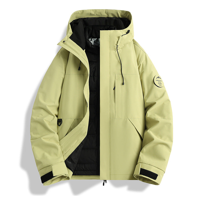Damen Wasserdichte und isolierte Outdoor-Jacke Drune