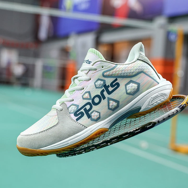 Damen leichte atmungsaktive Laufsneaker mit dämpfender EVA-Sohle und rutschfestem Profil Drune