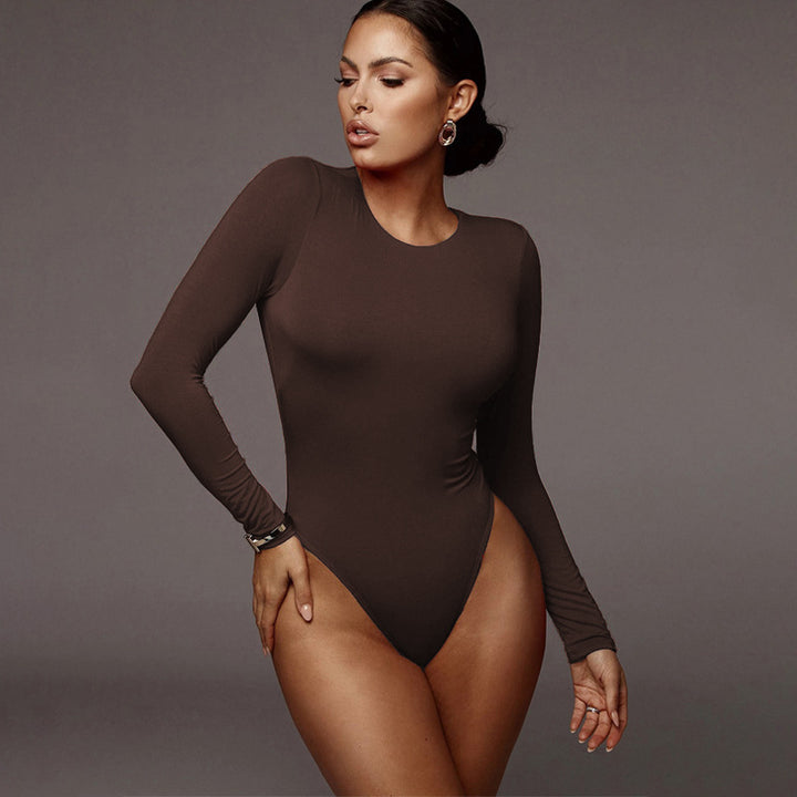 Damen Langarmbody mit figurbetontem Schnitt und hochwertigem Material Drune