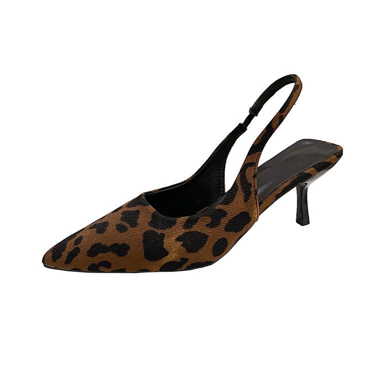 Damen Slingback High Heels mit spitz zulaufendem Design Drune