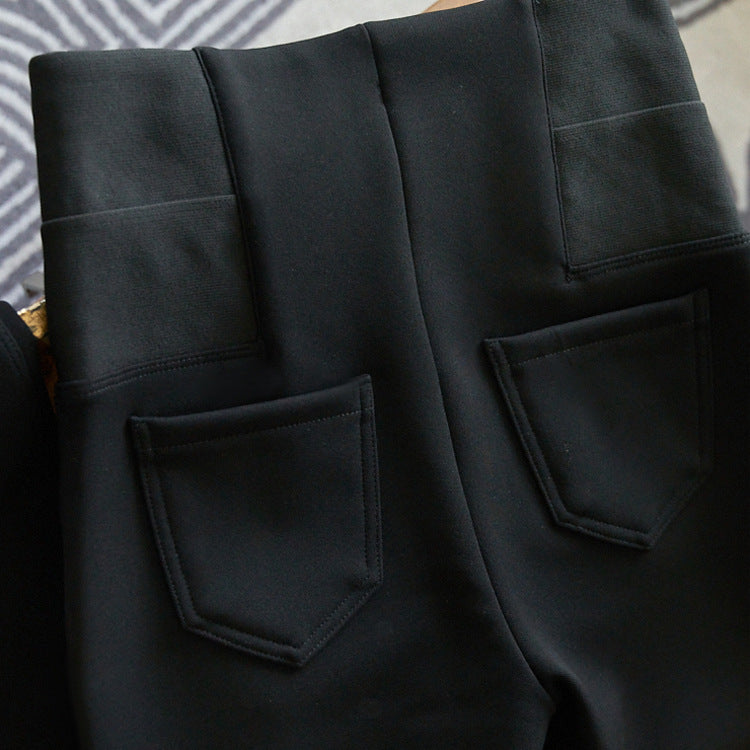 Damen Elegante und hoch taillierte Leggings Drune