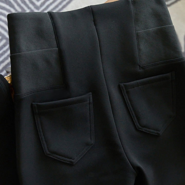 Damen Elegante und hoch taillierte Leggings Drune