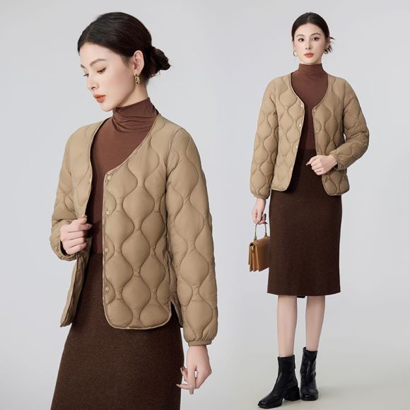 Damen Wattierte Trendjacke Drune
