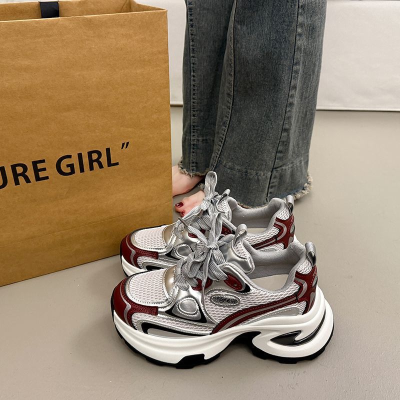 Damen Chunky Sneakers mit ergonomischer Dämpfung und sportlichem Design Drune