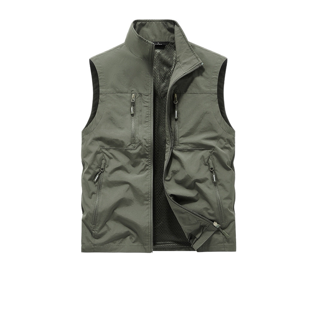 Herren funktionale Outdoor-Weste Drune