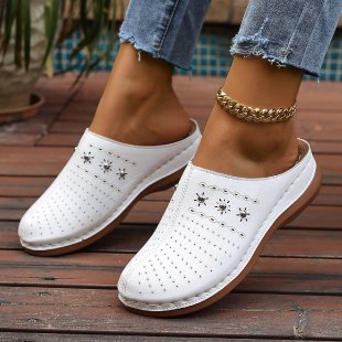 Damen Komfortable und elegante Clogs Drune
