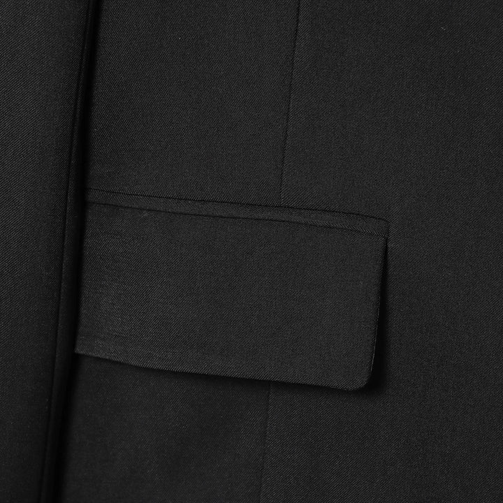 Damen elegante Wickeljacke mit dekorativem Knoten Drune