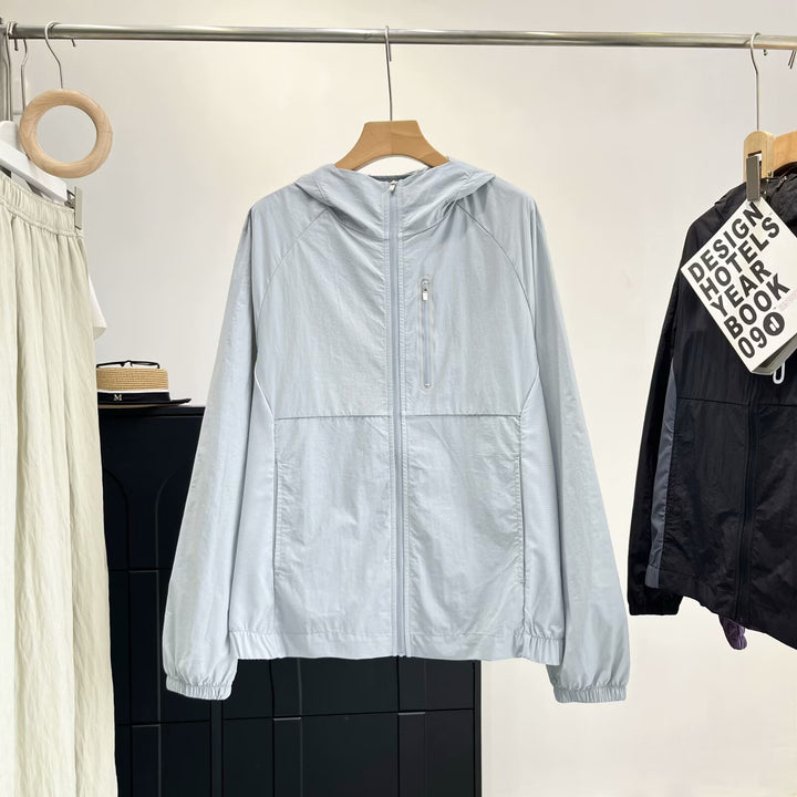 Damen leichte und atmungsaktive Übergangsjacke mit praktischen Reißverschlusstaschen Drune