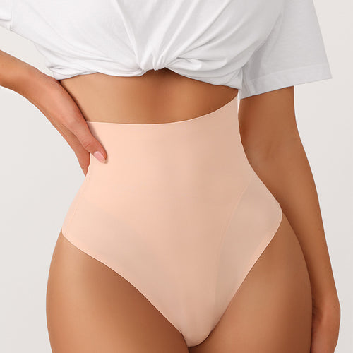 Damen High-Waist Shaping Tanga mit nahtloser Verarbeitung und hohem Tragekomfort Drune