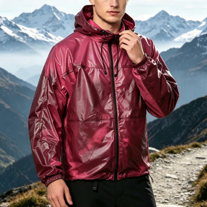Herren Leichte und Atmungsaktive Funktionsjacke