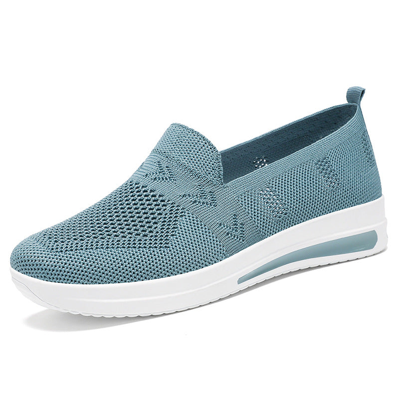 Damen Atmungsaktive Slip-On Sneakers mit flexiblem Obermaterial und komfortablem Fußbett Drune