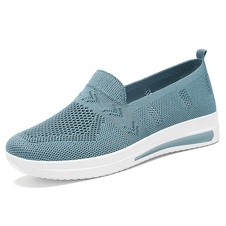 Damen Atmungsaktive Slip-On Sneakers mit flexiblem Obermaterial und komfortablem Fußbett Drune