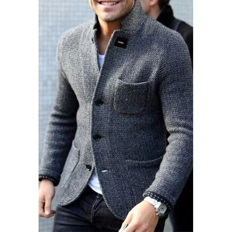 Herren Casual Chic Strickblazer Drune