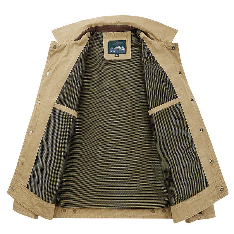 Herren Robuste Utility-Jacke Drune
