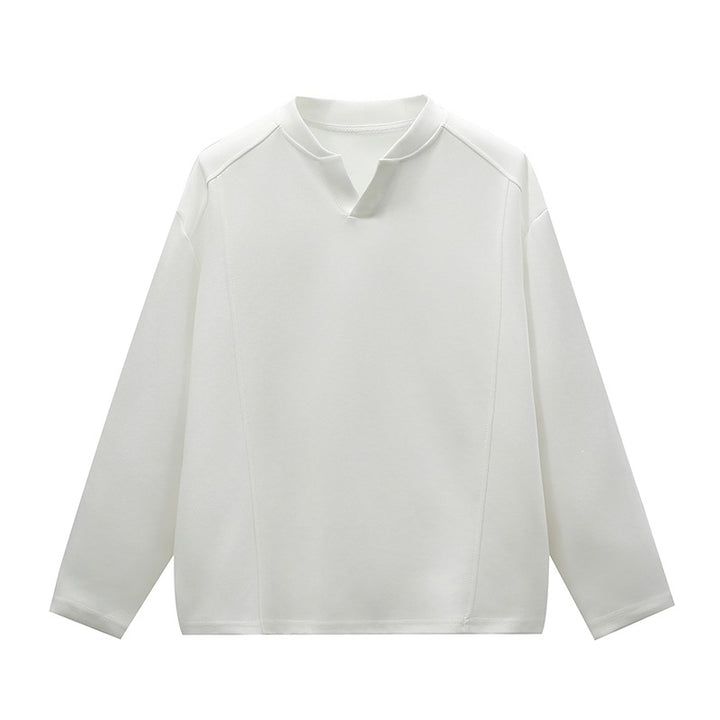 Unisex Oversize Rundhals-Sweatshirt mit Raglannähten und feiner Struktur Drune