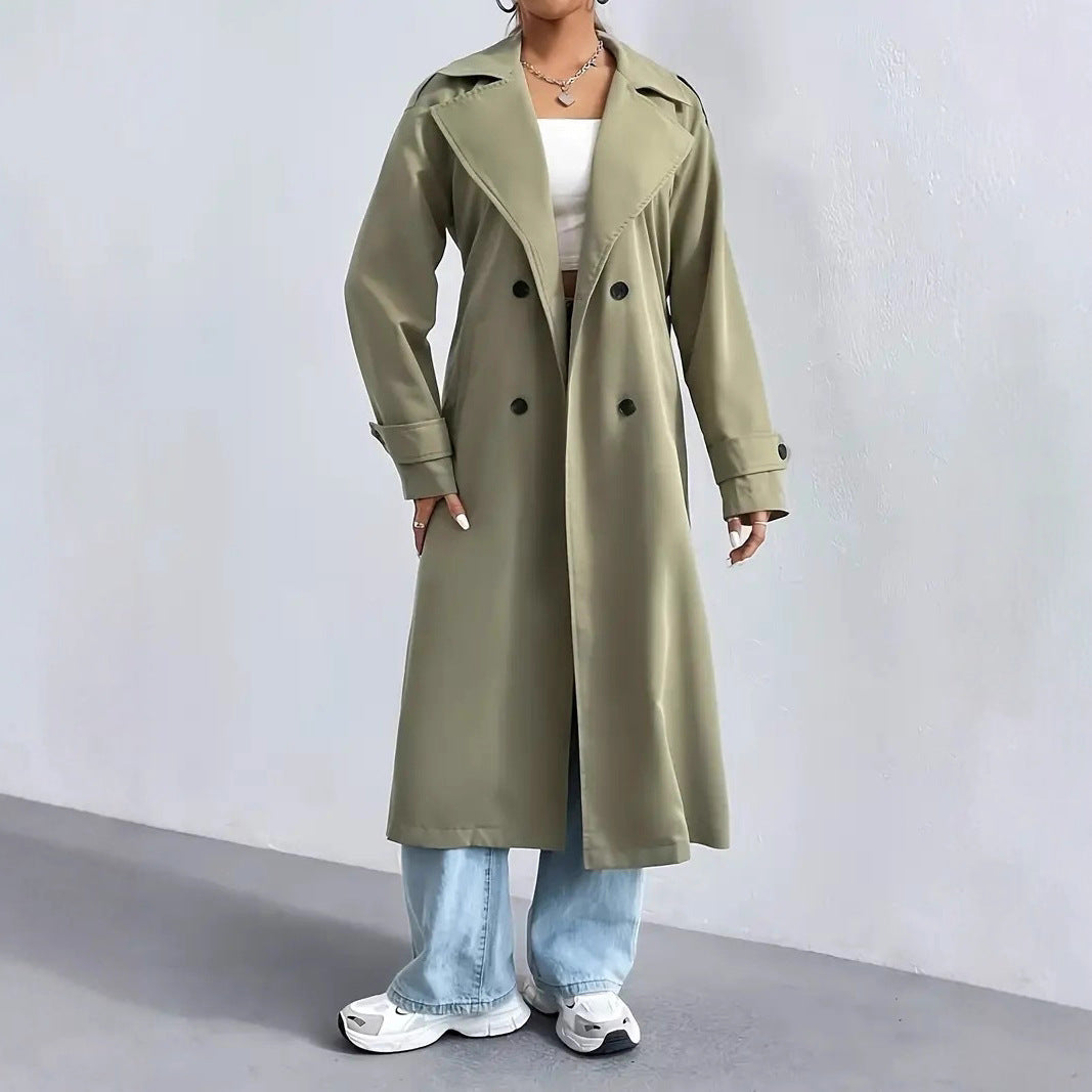 Damen Trenchcoat mit modernem Schnitt von Drune