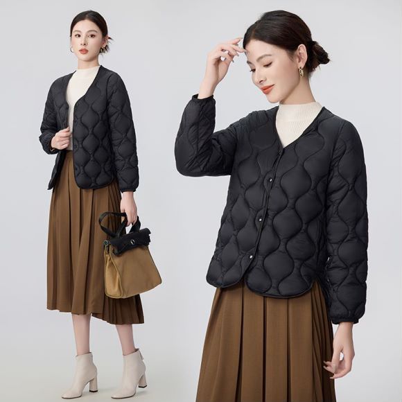 Damen Wattierte Trendjacke Drune