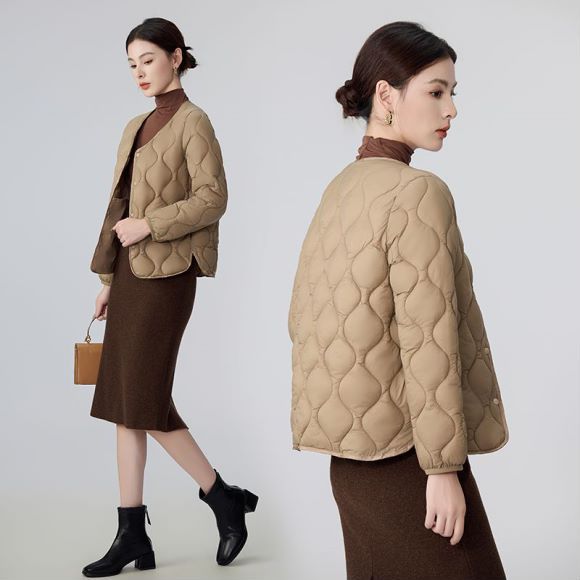 Damen Wattierte Trendjacke Drune
