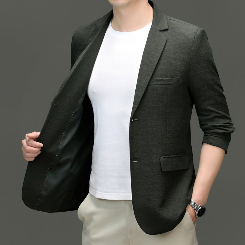 Herren Blazerjacke mit modernem Schnitt und eleganten Details Drune