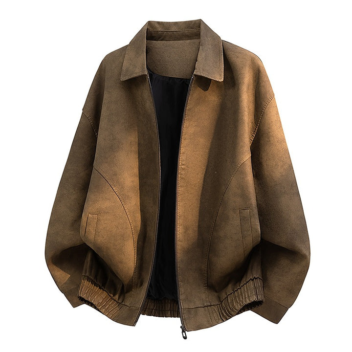 Damen Lässige Übergangsjacke mit Stehkragen Drune