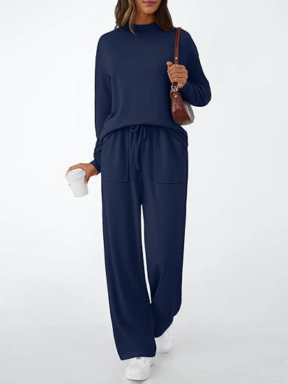 Damen Lässiger Relaxed-Fit Jogginganzug Drune