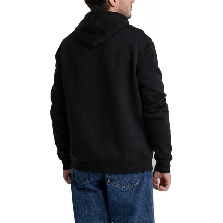 Herren nan lässiger Kapuzenpullover mit Kängurutasche, Tunnelzug und gerippten Bündchen Drune