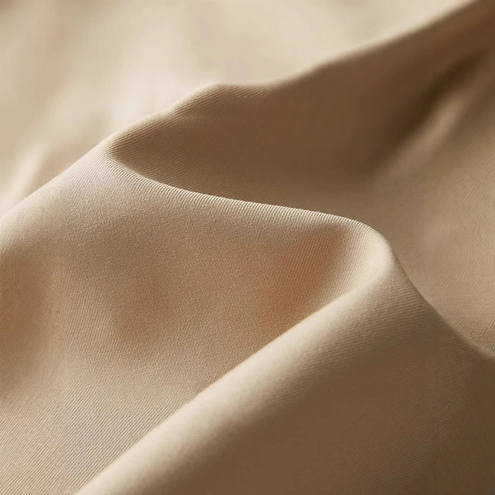 Damen Modische Übergangsjacke mit breitem Kragen und Knopfdetails Drune