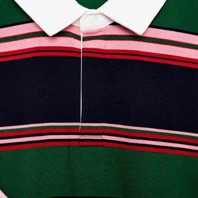 Damen Feinstrick-Poloshirt-Cardigan mit kurzem Arm und durchgehendem Reißverschluss Drune