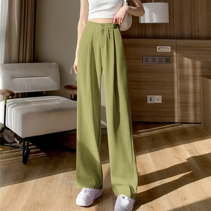 Damen Weit geschnittene Stoffhose Drune